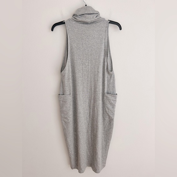 Eileen Fisher Stretch Tencel Lyocell Knit Jumper Midi Sleeveless Dress Size XXS - Picture 5 of 9